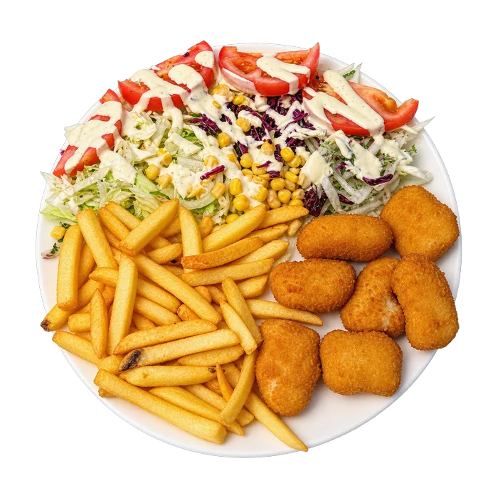 Assiette nuggets